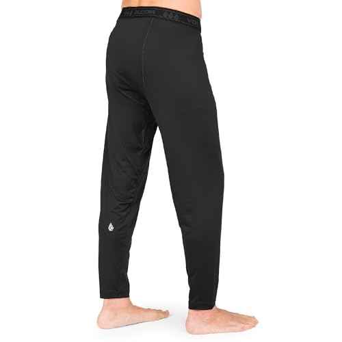 Volcom Men's V-Science Midweight Thermal Base Layer Pants ? Quick Dry, Moisture Wicking