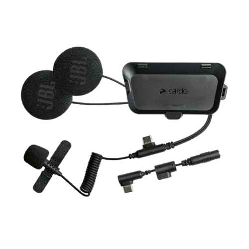 Cardo Ardo Packtalk 2nd Helmet Kit, Multifunctional Communication Accessory for Additional Helmet Use
