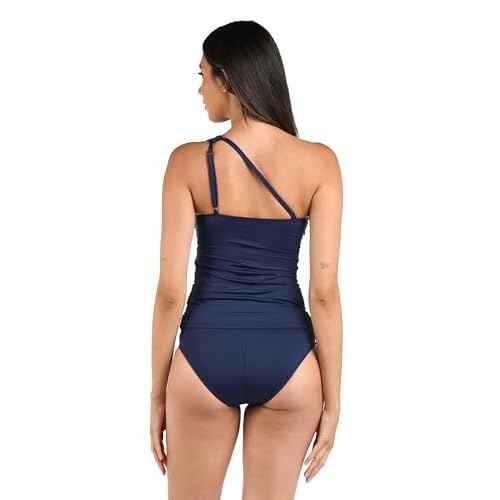 Island Goddess Banded Mid Waist Pant Bikini Swimsuit Bottom