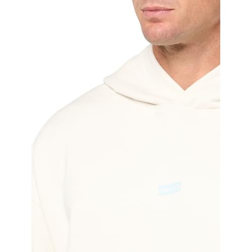 HUGO Men's Back Printed Logo Hooded Sweatshirt