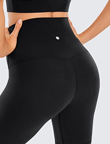 Super High Waist Biker Shorts 8 Inch for Yoga & Lounge - Luxurious Comfort