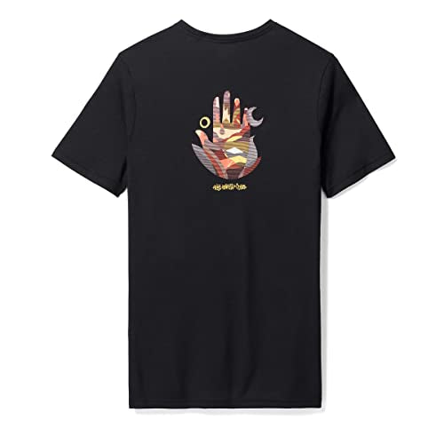 Smartwool Men's Nature Transitions Graphic Ss Tee Black M
