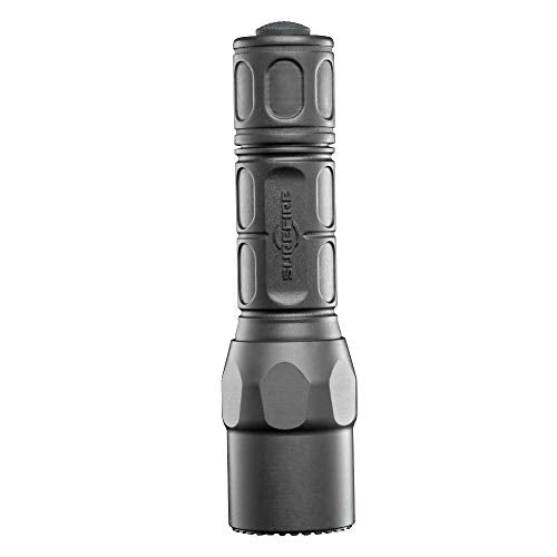 SureFire G2X Tactical 600 Lumen EDC Flashlight Bundle with 4x Extra Surefire CR123A and Lightjunction Battery Case