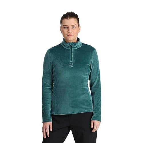 Spyder Women's Shimmer Bug Half Zip T-Neck Ski Base Layer