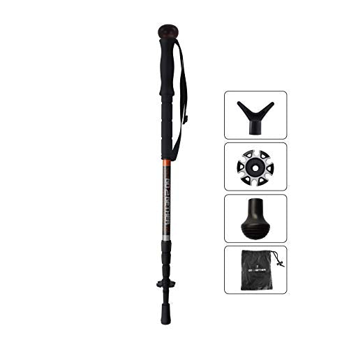 Multipurpose Telescopic Trekking Poles - Lightweight Aluminum Hiking & Hunting Sticks