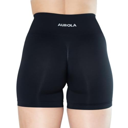 AUROLA Dream Collection Women Workout Shorts High Waist Gym Shorts, Scrunch Butt Seamless Athletic Shorts
