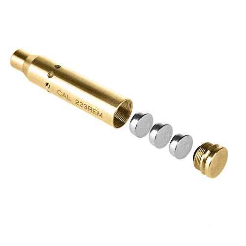 MidTen Bore Sight Laser 9mm/223 5.56mm/30-06/25-06/270 Laser Bore Sighter Boresighter with Batteries