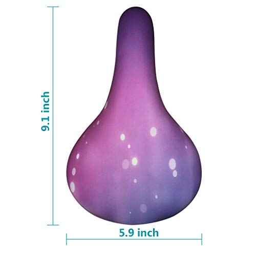 Kids Bike Saddle Youth Replacement Bike Saddle Kids Bicycle Seat Little Rider Multiple Color Options for Boys and Girls Bike