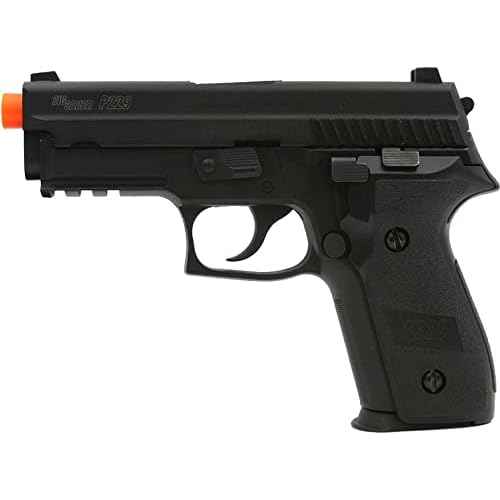 Sig Sauer ProForce P229 6mm BB Caliber 23 Round Metal Slide Green Gas Power System Airsoft Pistol with White Dot Sight