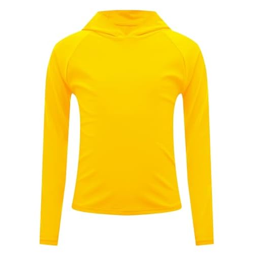 Boys Rash Guard Toddler Swim Shirts Long Sleeve Kids Fishing Shirt UPF 50+ Sun Protection Swim Top with Thumb Hole
