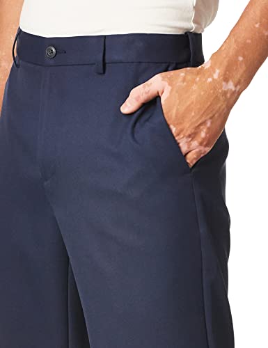 Men's Golf Pants with Expandable Waistband - Navy, 32W x 32L