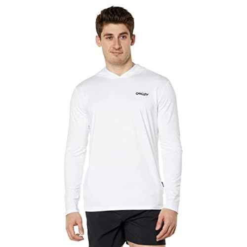 Oakley Men's Standard Rainbow Recycled Hooded Rashguard