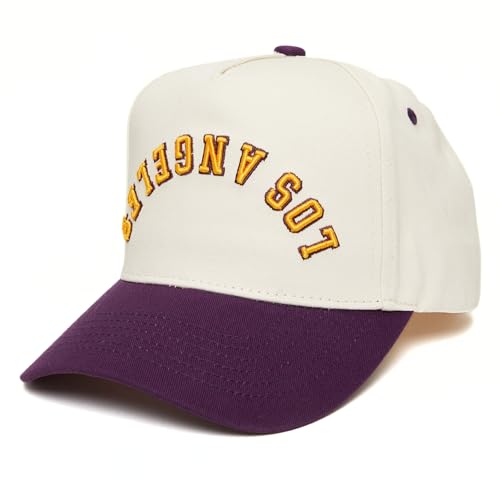 Funky Junque Upside Down City Trucker Hat for Men and Women ? Unisex 3D Embroidered Gameday Baseball Cap, Retro Snapback Hats