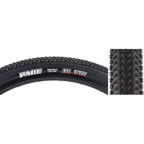 Maxxis Pace - 29x2.10 - Mountain Bike Tire, Dual Compound with EXO Puncture Protection, Tubeless Ready, E25, 53-622