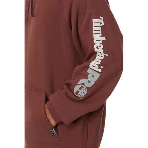 Timberland PRO Men's Hood Honcho Sport Pullover Hooded Sweatshirt, Maroon, 3X-Large Tall