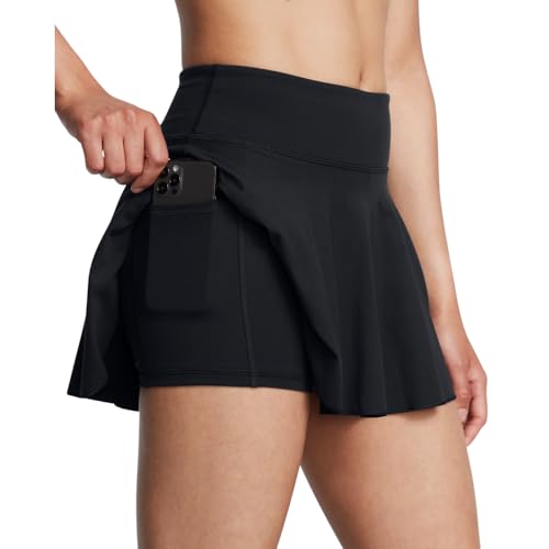 Under Armour Women's Motion Skort Medium Black Jet Gray