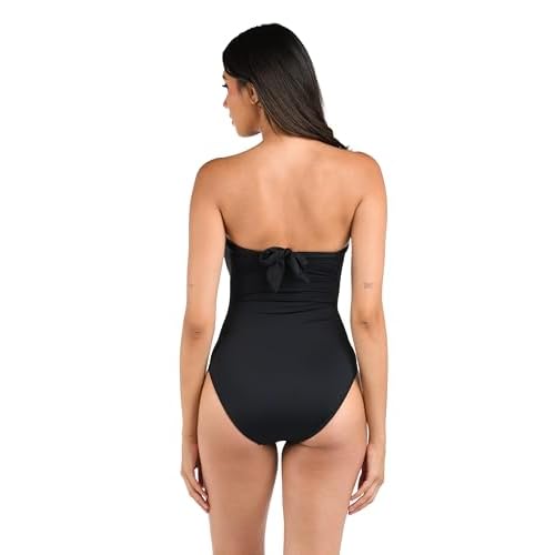 La Blanca Women's Island Goddess Halter One Piece Swimsuit