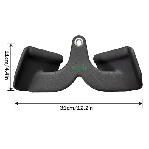 9-Inch Lat Pull Down Bar for Cable Machine - Bicep Tricep & Back Workout Handles