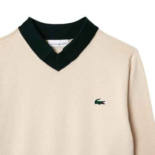 Lacoste Women's Sport Cotton Pima Technical Knit Golf Sweater