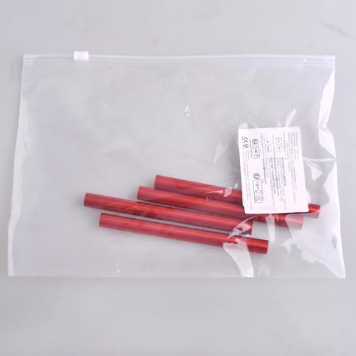 Azarxis Tent Pole Repair Kit - Emergency Splint Tube for 8.6-9.5mm Poles (Red - 4 Pack - for Tent Pole 8.6-9.5mm)