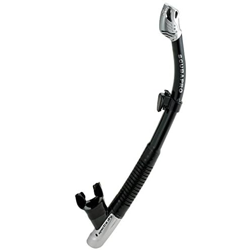 SCUBAPRO Spectra Dry Snorkel, Black Silver
