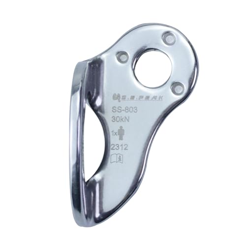 10-Pack 30kN Stainless Steel Climbing Bolt Hangers Rock Anchors for Mountaineering