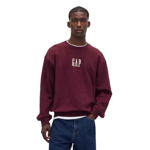 GAP Men's Logo Crewneck Fleece Sweatshirt