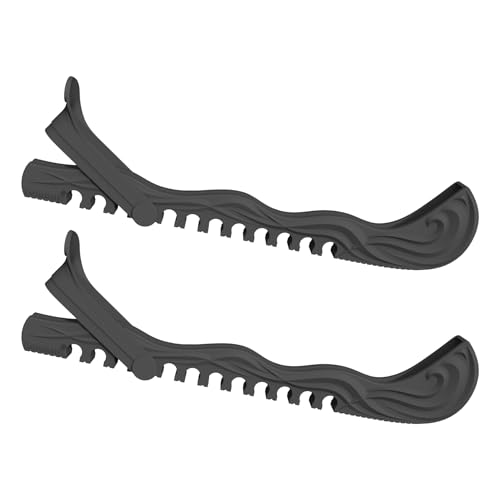 Kids Small Ice Skate Blade Guards Adjustable Blade Protectors Black