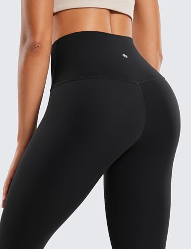 High Waist Yoga Capris 23 Inch - Soft, Ultra Stretch & Comfortable for Lounge & Workout