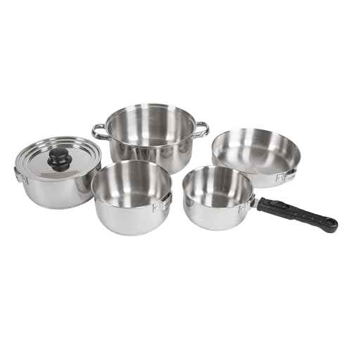 Stansport Stainless Steel Cook Set