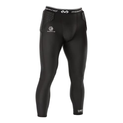 McDavid Unisex-Adult Hex Basketball 3/4 Tight W/Hip & Tailbone Pads