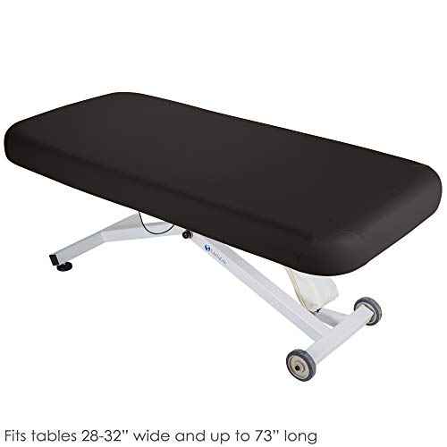 EARTHLITE Massage Table Protection Cover ? 100% PU, Fitted Massage Table Replacement Cover, Fits Round & Square Corner Tables 28-32" Wide
