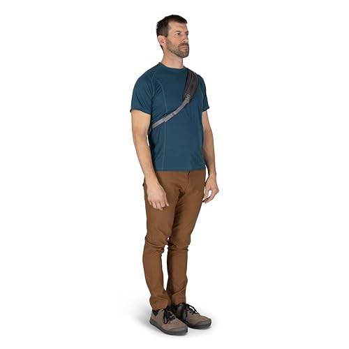 Osprey Daylite Shoulder Sling Bag, Tunnel Vision Grey ??Compact Crossbody Sling Backpack for Everyday Carry, Festivals, and Travel ??Lightweight, Comfortable Fit for Hands-Free Convenience