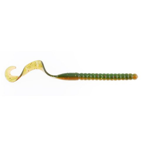 Camo 4-Inch PowerBait Power Worms Fishing Soft Bait - 15 Count
