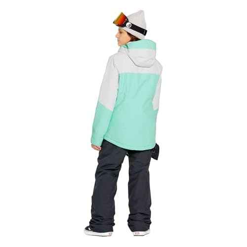 Volcom Womens Bolt Insulated Snowboard Ski Winter Hooded Jacket
