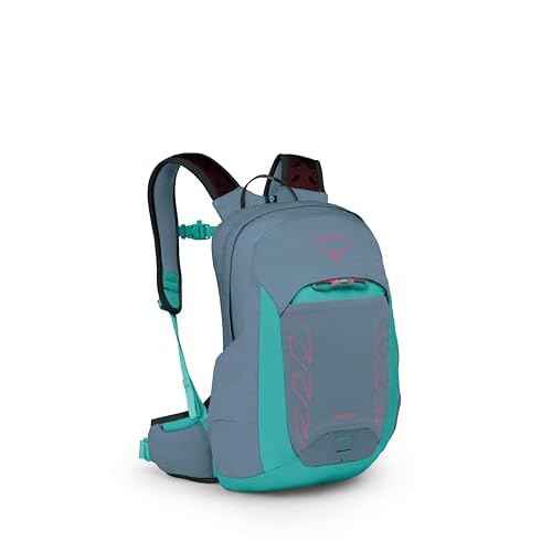 Osprey Tempest Jr Girl's Lightweight Hiking Backpack - Kids Adventure Backpack for Travel & Camping, Tidal/Seafoam