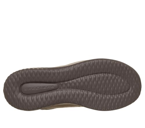 Men's Skechers Delson Camben Slip-On Sneakers - Taupe, Size 10