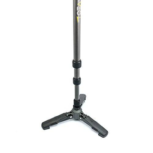 Vanguard VEO 2 AM-234TU Shooting Stick, Tri-Stand Base with Ball Joint, Rotating and Removeable U Shaped Yoke, Gray