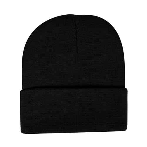 Beanie for Men Women Hat Soft Winter Beanies Cuff Skull Caps Knit Hats