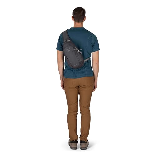 Osprey Daylite Shoulder Sling Bag, Tunnel Vision Grey ??Compact Crossbody Sling Backpack for Everyday Carry, Festivals, and Travel ??Lightweight, Comfortable Fit for Hands-Free Convenience