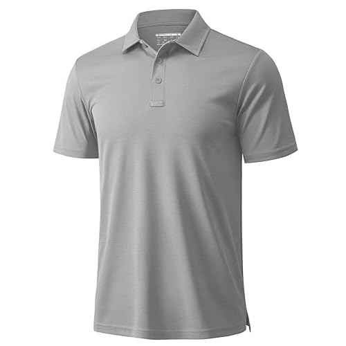 MAGCOMSEN Men's Polo Shirts Short Sleeve Golf Quick Dry Collared Moisture Wicking Athletic Performance Polos