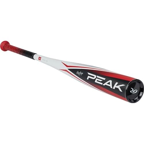 Rawlings | Peak Baseball Bat | USSSA | -10 Drop | 2 3/4" Barrel | 1 Pc. Alloy