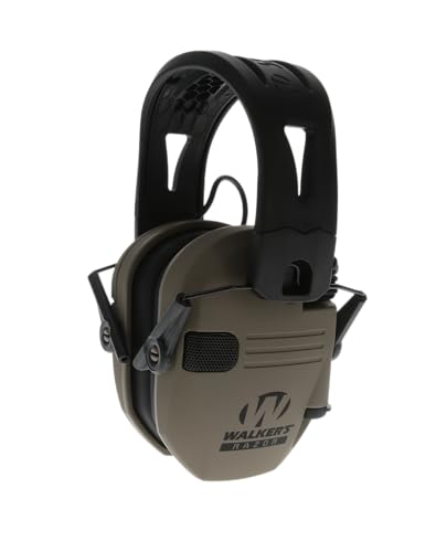 Walker's TACTI Grip Series Shooting Ear Muffs - One Size / Fde