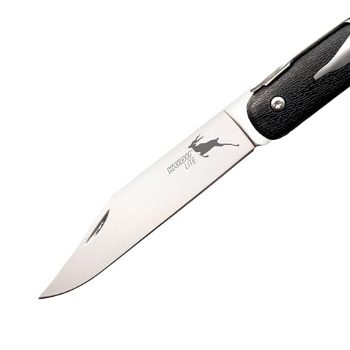 Cold Steel Kudu Lite Folding Knife 4.25-inch Razor-Sharp Blade, Lightweight EDC