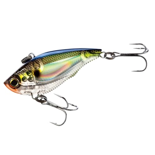 Yo-Zuri 3DB Vibe Sinking Fishing Lure - Prism Gold Black, 2.5 Inch, Sexy Shad Variation
