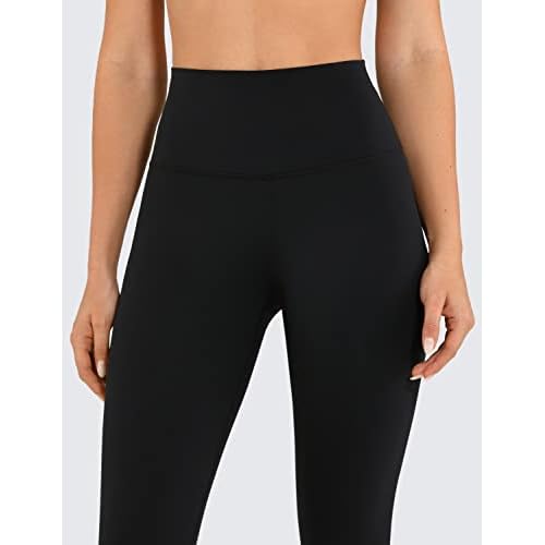 CRZ YOGA Air Feeling High Waisted Leggings for Women 28'' - Warm Thick Workout Buttery Soft Yoga Pants Lounge