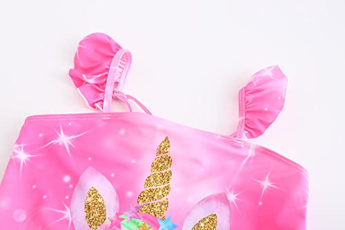 Little Girls Mermaid Bikinis Tankini Swimsuit Two-Piece Bathing Suit