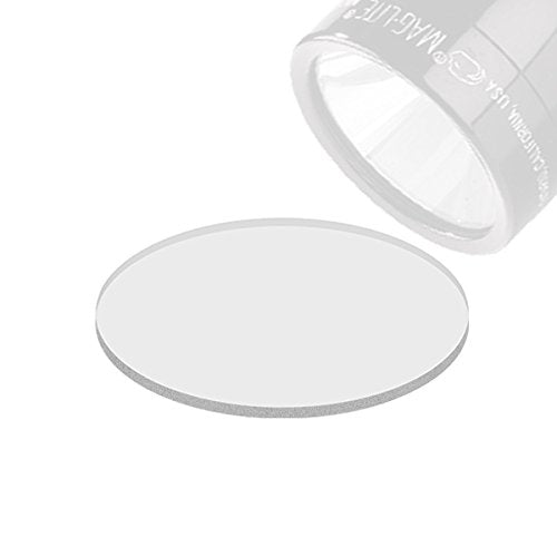 Weltool Lens Fit for Maglite C & D Cell Flashlights - 3 Tempered Glass Lenses Upgrade