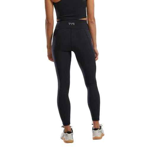 TYR Women's Elite Athletic Performance Workout High-Rise Legging with Thigh Pocket 25"