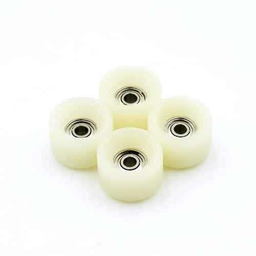 65D Urethane Fingerboard Wheels Pro Bowl Shape (Beige)